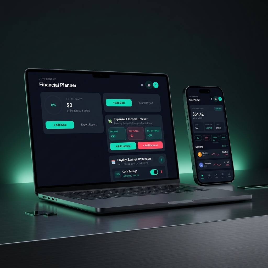CryptoPlanner Laptop & Mobile Devices
